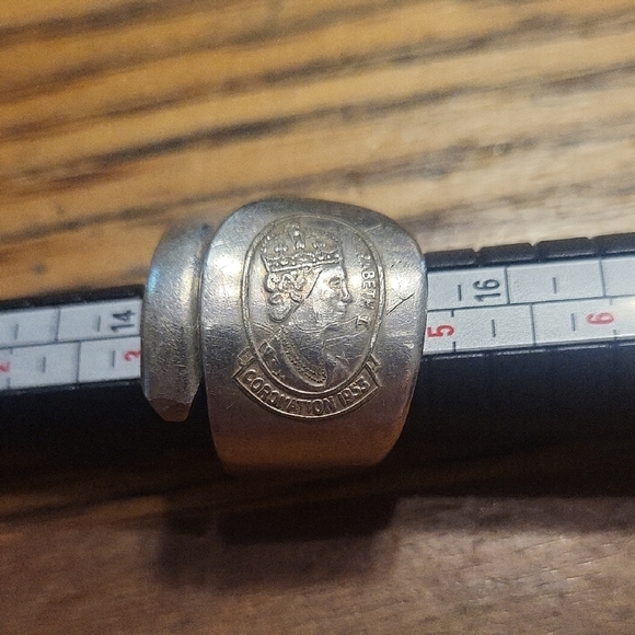 Silver Spoon Ring - Picture 1 of 1